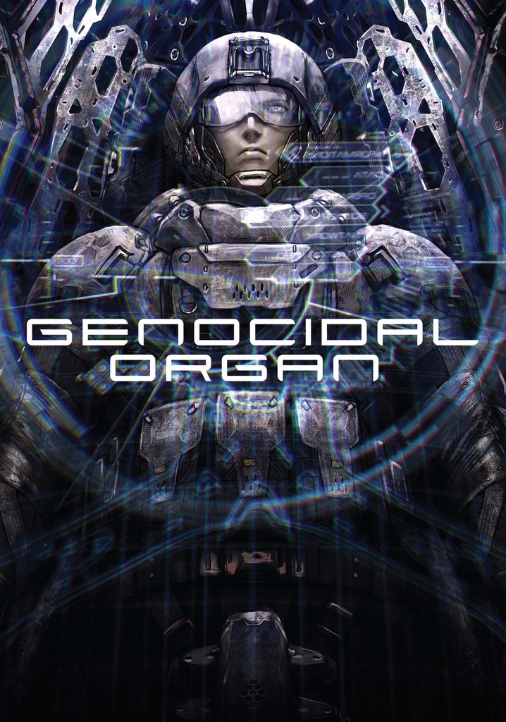 regardez 'genocidal organ' en streaming : un thriller de science-fiction captivant explorant les conséquences d'une technologie de contrôle mental sur la société.